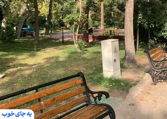 باغ ملی مشهد در تابستان